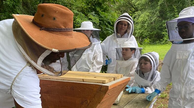 The Metro Atlanta Beekeepers Association will host a Junior Beekeeping Program 10 a.m. to 2 p.m. Saturday, Sept. 9 at Alpharetta Farm at Old Rucker Park in Alpharetta. (Courtesy Metro Atlanta Beekeepers Association)