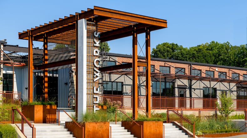 The exterior of The Works development in West Midtown. / Courtesy of The Works