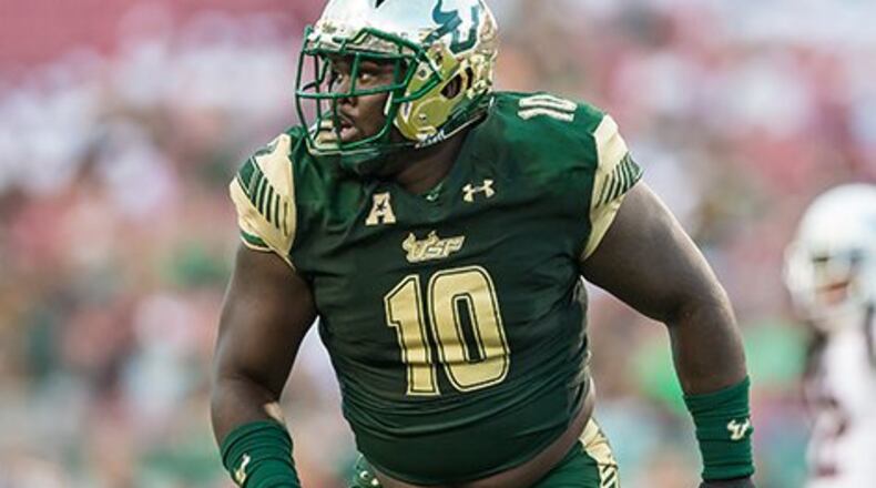 The Falcons signed defensive tackle Deadrin Senat on Thursday.