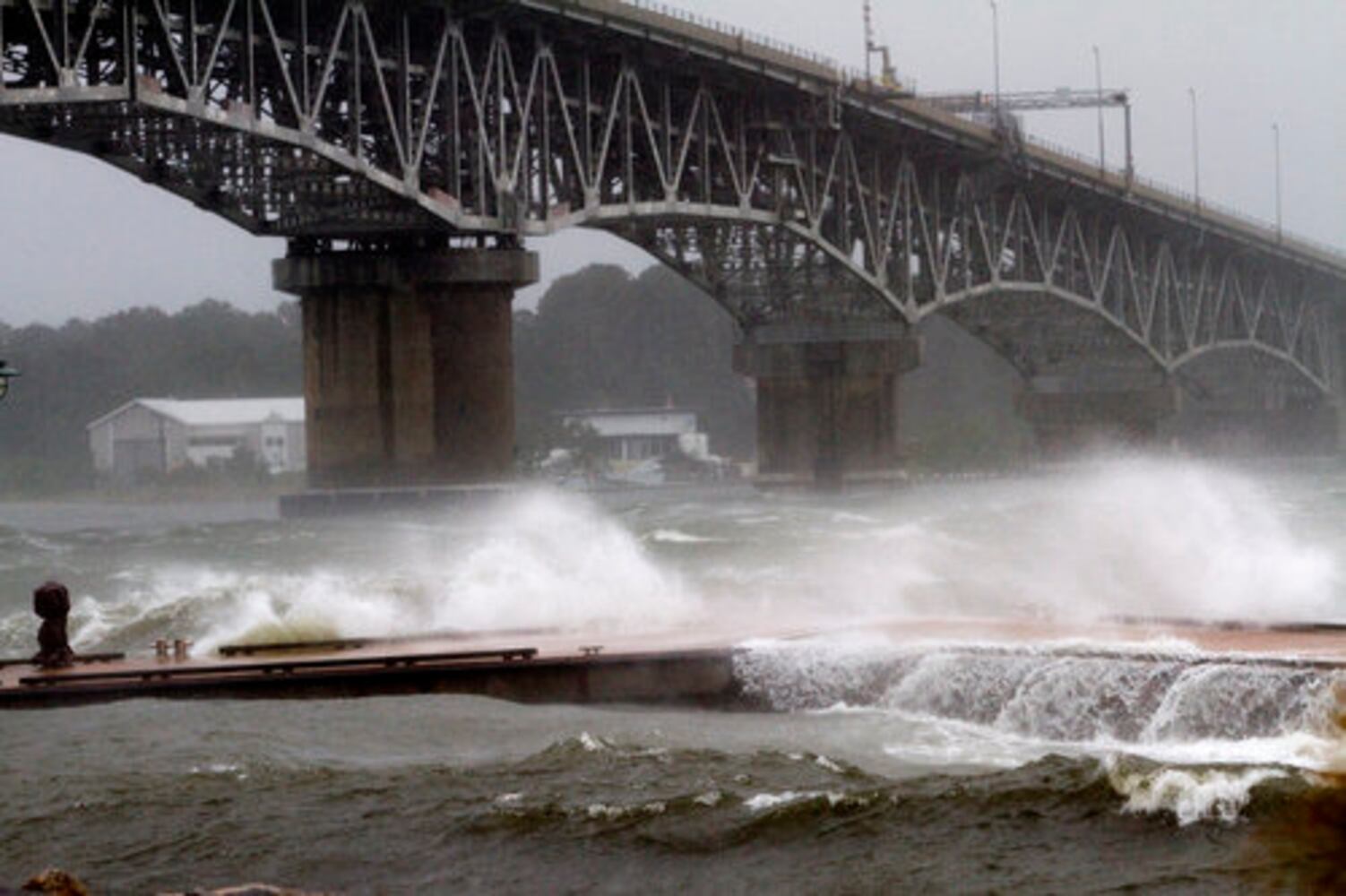 Hurricane Irene hits Virginia