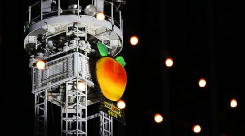 Peach Drop history