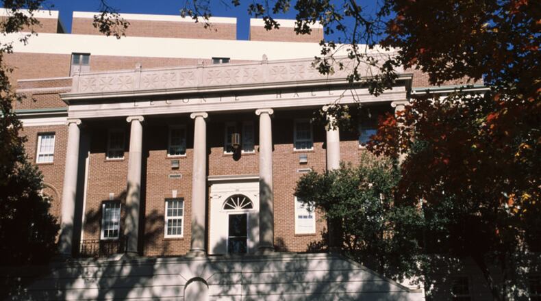 There are calls to change the names of dorms and buildings at UGA named for slave owners, including LeConte Hall.