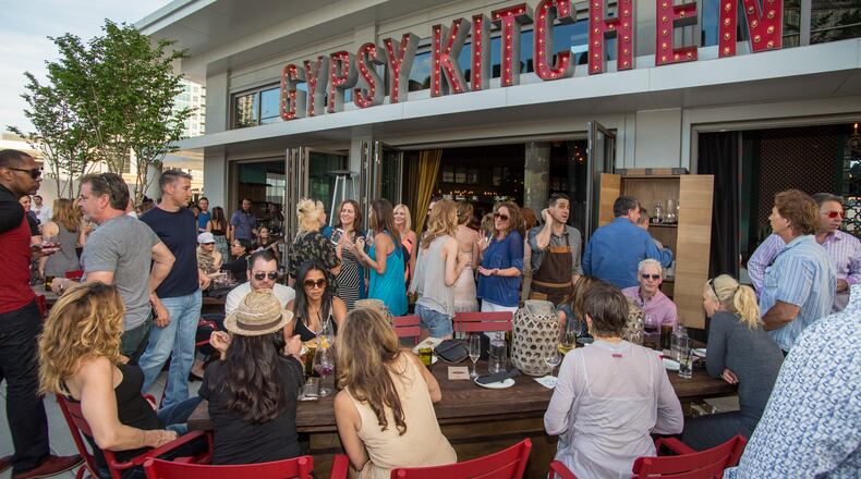 Head to Gypsy Kitchen every Sunday for live flamenco music, $6 glasses of rosé, half off select bottles of wine and more. Photo credit: Melissa Libby PR.