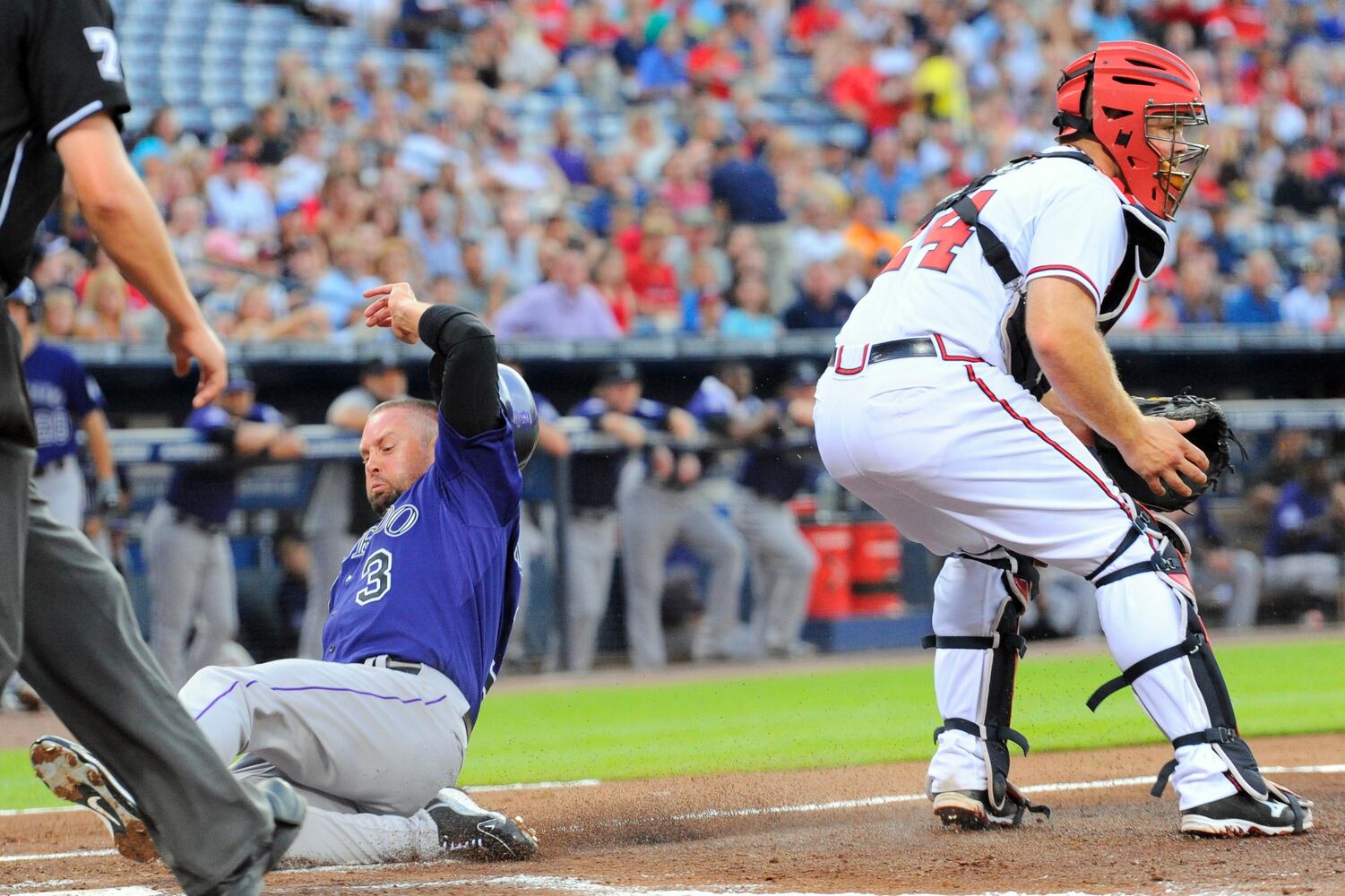 Braves host Rockies, July 29, 2013