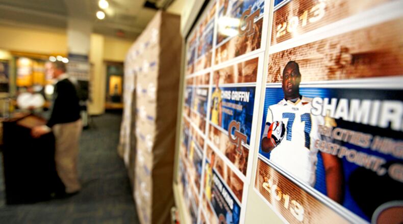 Georgia Tech had 14 players in its Signing Day class of 2013.