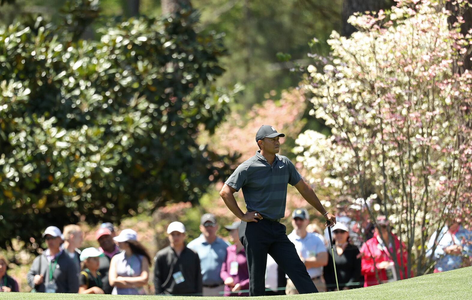 Photos: Tiger Woods at the Masters Thursday