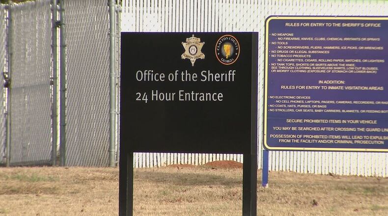 A nurse at the Clayton County jail is accused of trying to give contraband to inmates, the sheriff said.