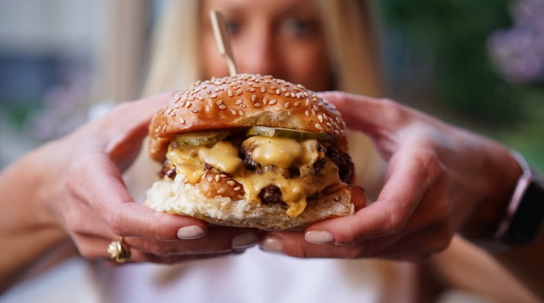 Burger from Bocado at Avalon in Alpharetta. / Courtesy of Ash Wilson