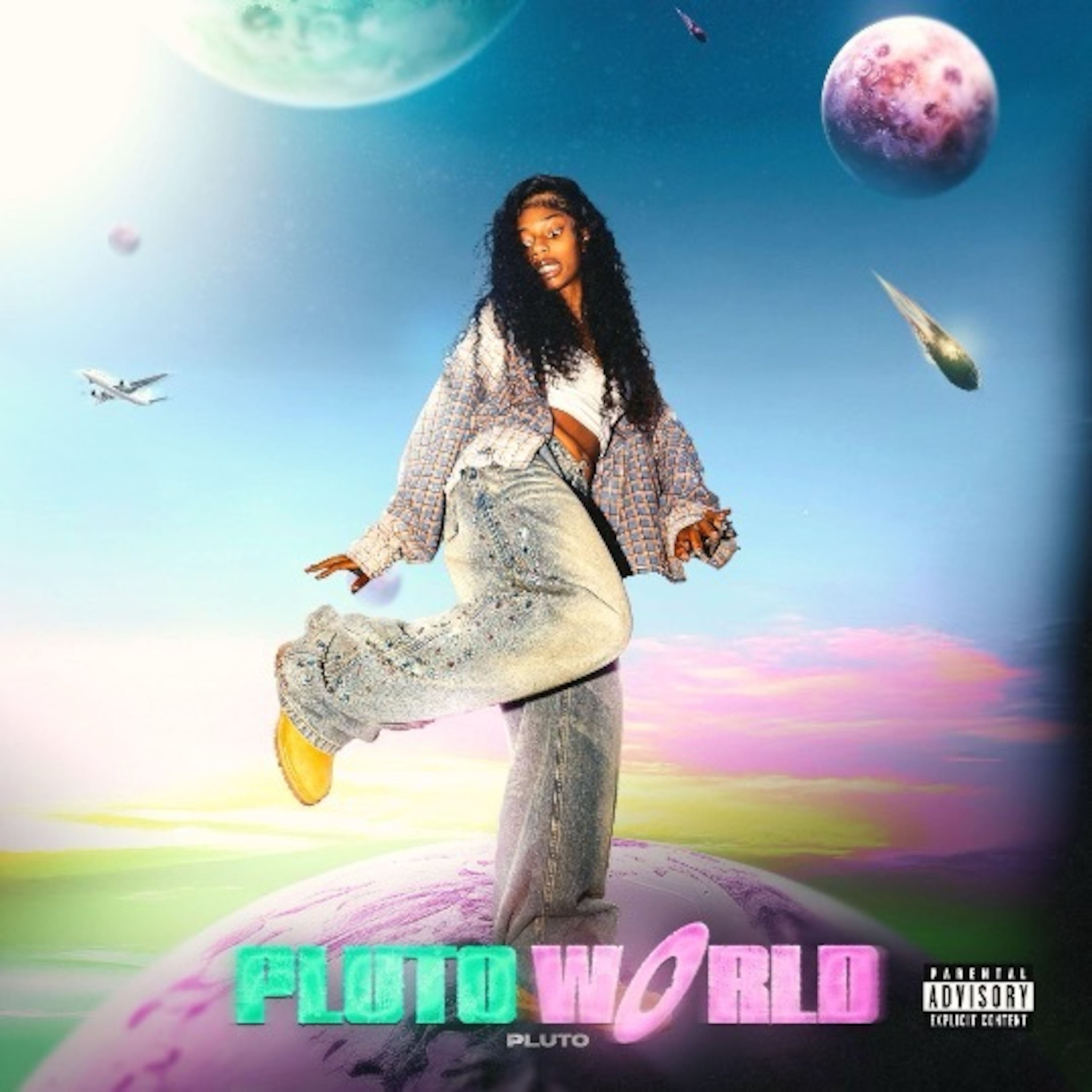 Atlanta rapper Pluto released her debut album "Pluto World" on Oct. 10, 2025. (Courtesy of Motown Records)