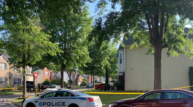 The victims' names were not released, and their relationship was not disclosed.