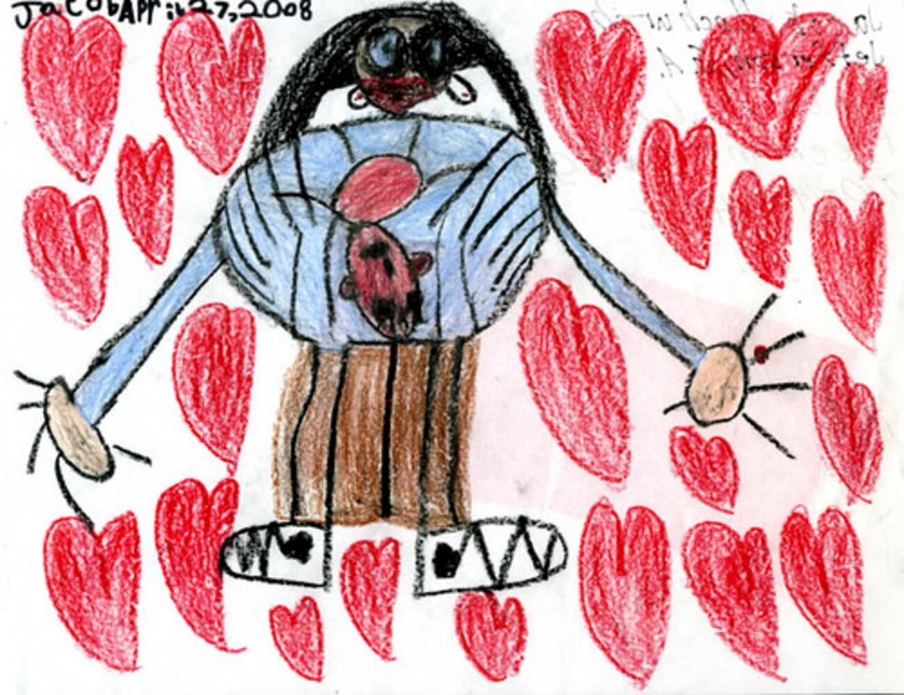 Gwinnett kids draw mom 1
