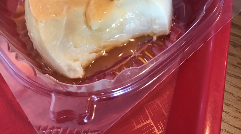 Flan from Cuba Mia. / Photo by Ligaya Figueras