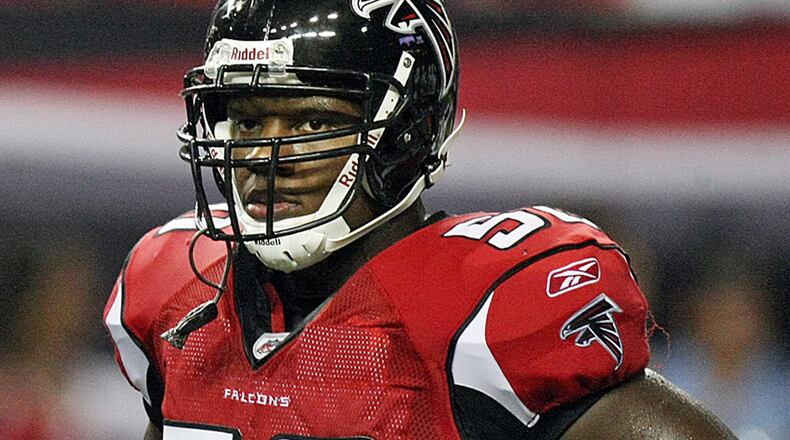 2008, Round 2, Pick 37: Curtis Lofton, linebacker, started in 63 of 64 games over four years with the Falcons. Had his most productive year in 2011 when he had 147 tackles, 1 sack, 1 forced fumble and 2 interceptions. He signed with the New Orleans Saints as a free agent in 2012. Where is he now? After two seasons with the Saints Lofton joined the Oakland Raiders. He was released March 2016.