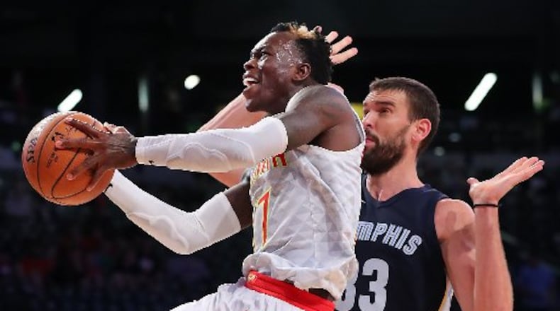 By nearly all accounts, Dennis Schroder is the best player on Hawks roster. (Curtis Compton/ccompton@ajc.com)