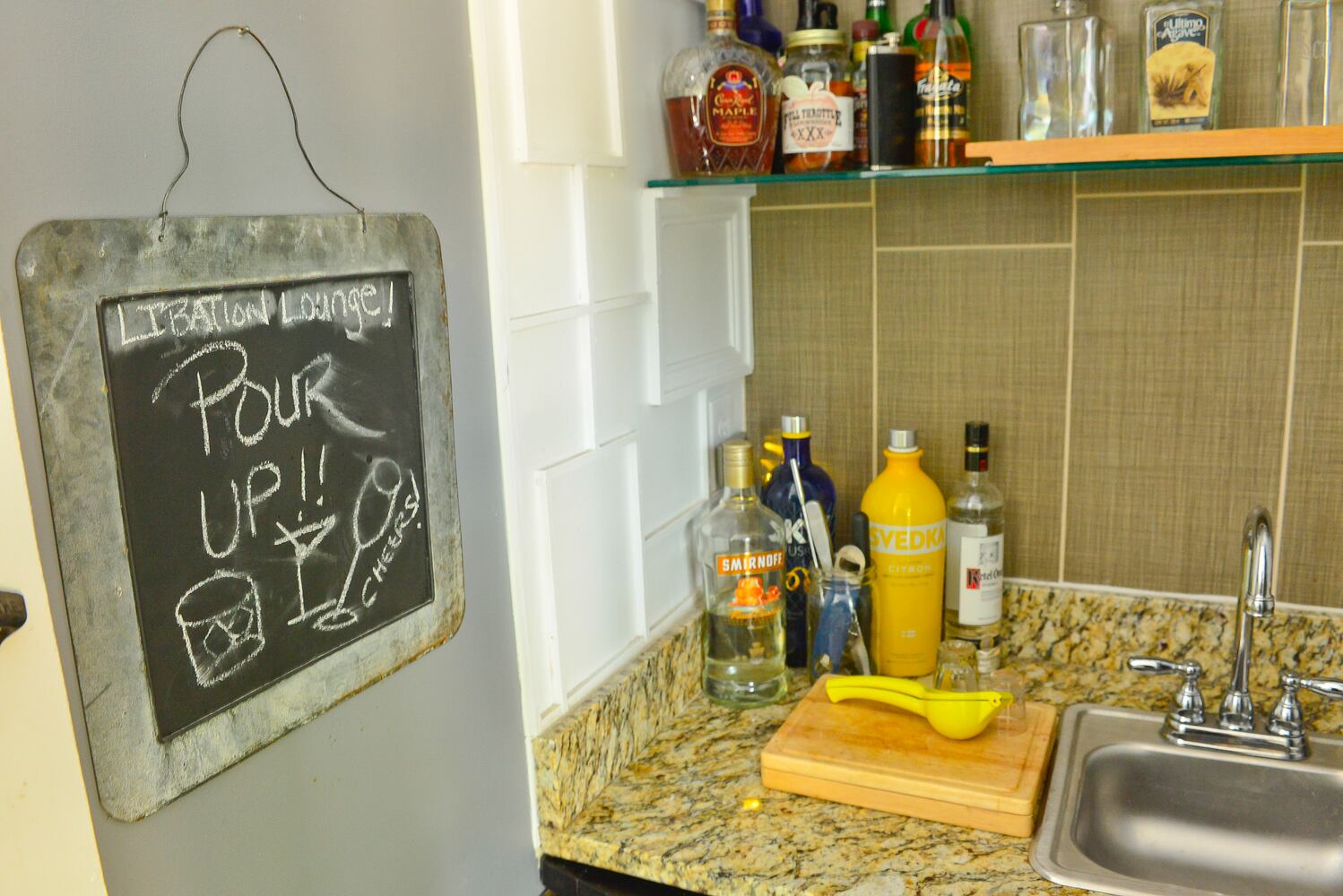 The libation lounge
