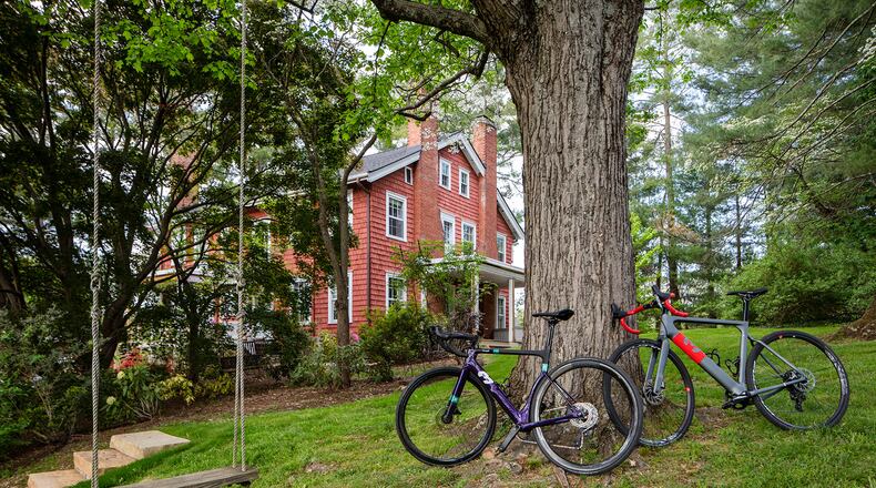 Cyclists will appreciate the pedaling experience offered at The Applewood Manor in Asheville, owned and operated by a former competitive cyclist.
Courtesy of Aaron Hogsed