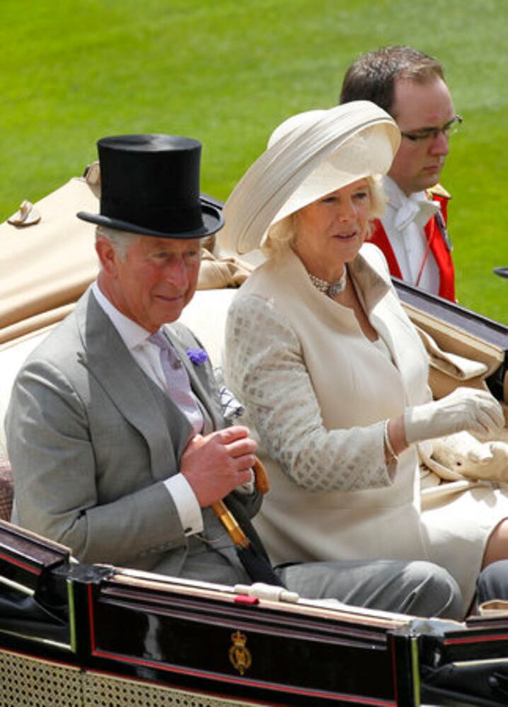 Crazy hats at the Royal Ascot