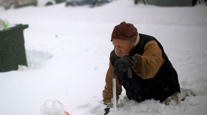 Snow , icy and cold weather caused school to be canceled in Florence, Kentucky.