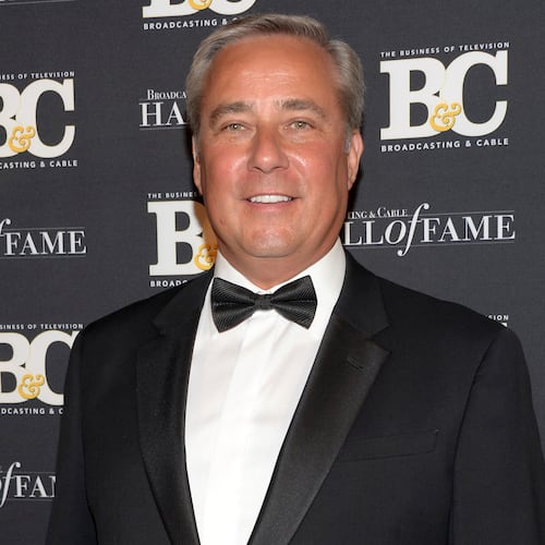 CORRECTION: Name corrected to Sook, instead of Snook - FILE - Chairman, President and CEO of Nexstar Broadcasting Group Perry Sook attends the 24th Annual Broadcasting and Cable Hall of Fame Awards at the Waldorf-Astoria in New York on Oct. 29, 2014. (Photo by Evan Agostini/Invision/AP, File)