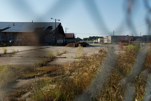 Beltline chose a developer for Murphy Crossing to rebuild a 20-acre site; located at 1050 Murphy Ave. the plan includes residences, co-working space, retailers, and fresh new food options along the beltline Westside Trail. Thursday, September 22, 2022. Miguel Martinez / miguel.martinezjimenez@ajc.com 