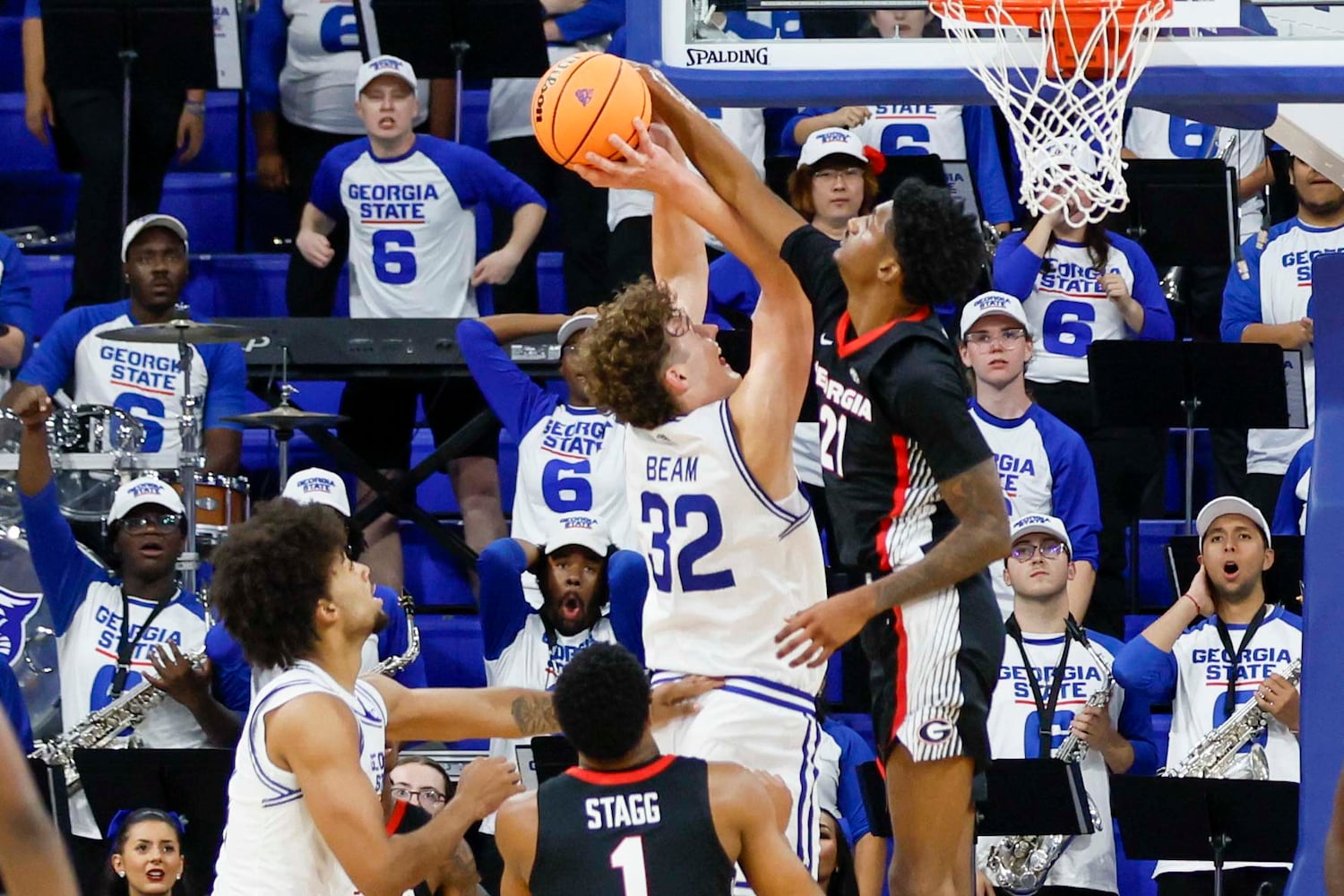 UGA vs GSU basketball 
