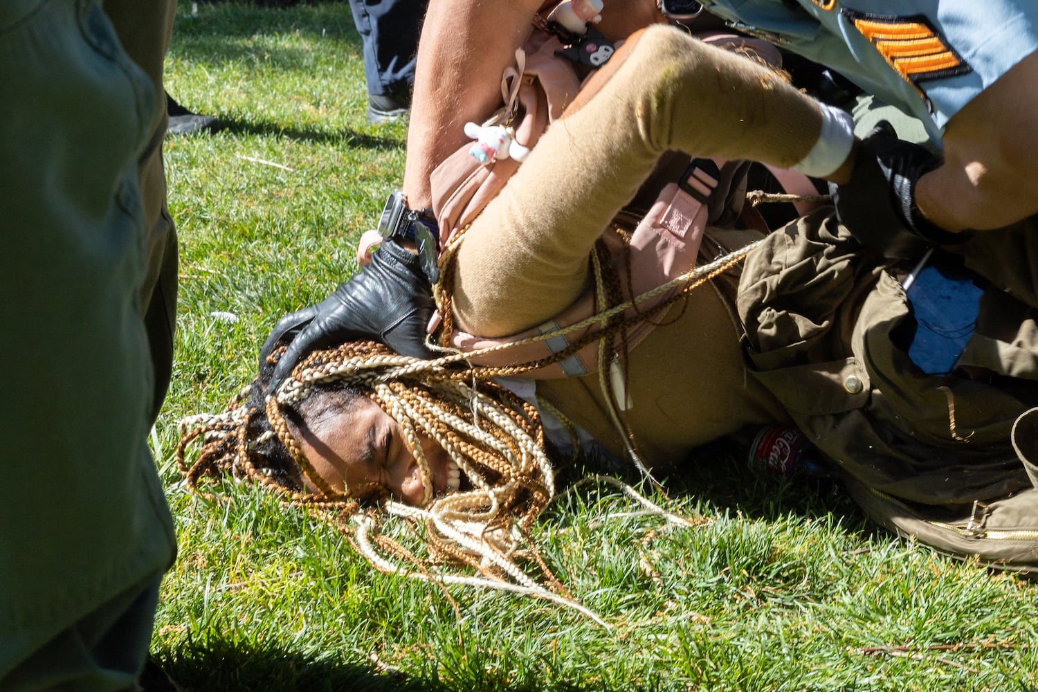 Emory University Protesters and Encampment
