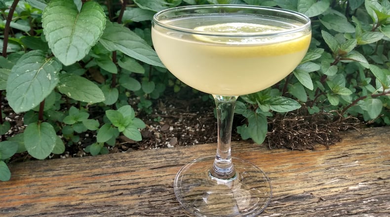 Honeysuckle vodka and oolong tea combine for a refreshing patio cocktail at White Oak Kitchen and Cocktails. 
Courtesy of Cindy LeBlanc
