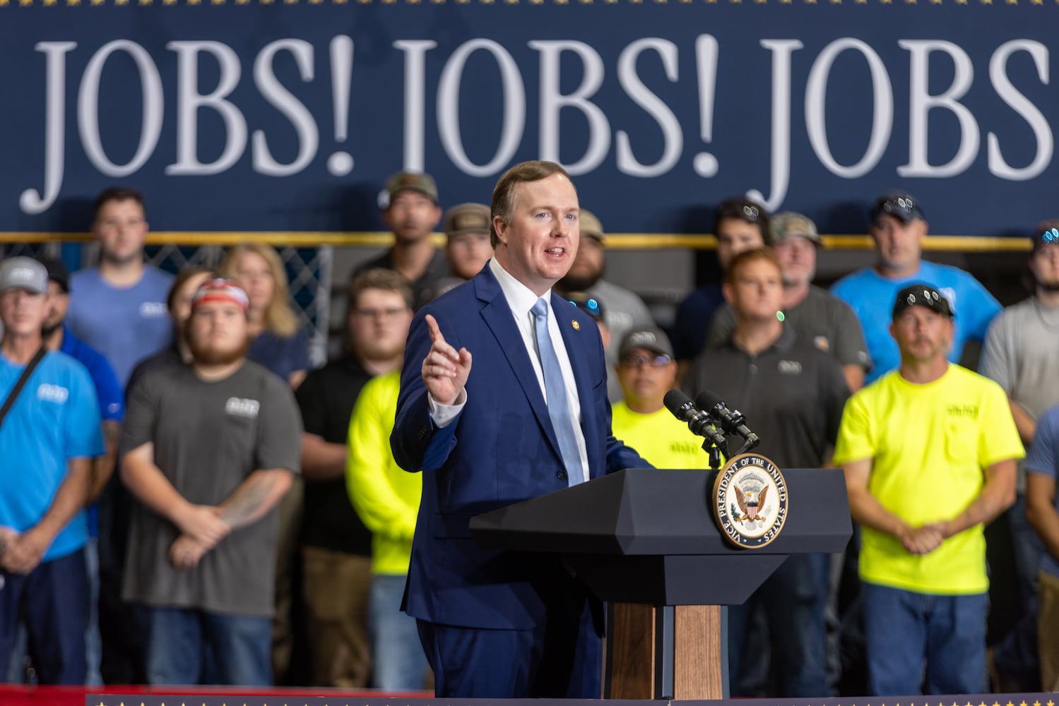 Vance leans into pitchman role for Trump’s tax law in Georgia

