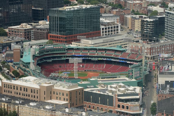 Fenway Park is seen Wednesday, June 4, 2025, in Boston. (AP Photo/Robert F. Bukaty)