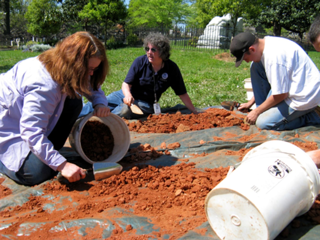 Oakland Cemetery hit hard by tornado