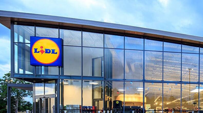 A new Lidl grocery store is planned for Fayetteville, on property currently occupied by J&R Clothing. Courtesy Lidl