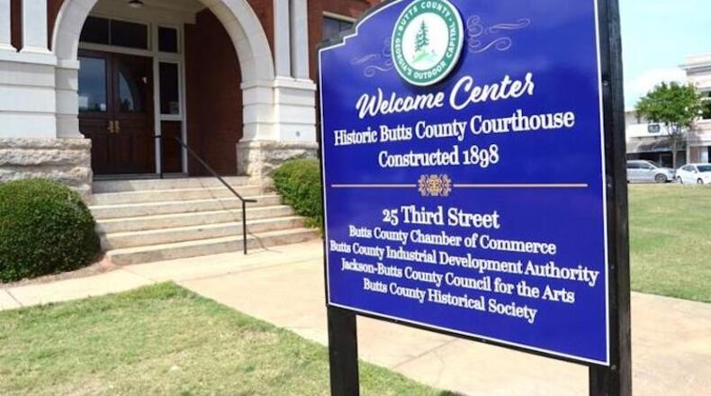 The Historic Butts County Courthouse was among 26 recipients of awards presented by The Georgia Trust for Historic Preservation. (Courtesy of Larry Stanford)