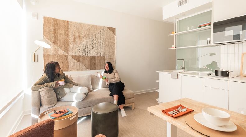 Scout Living at Ponce City Market is designed to cater to both short-term and extended stays.