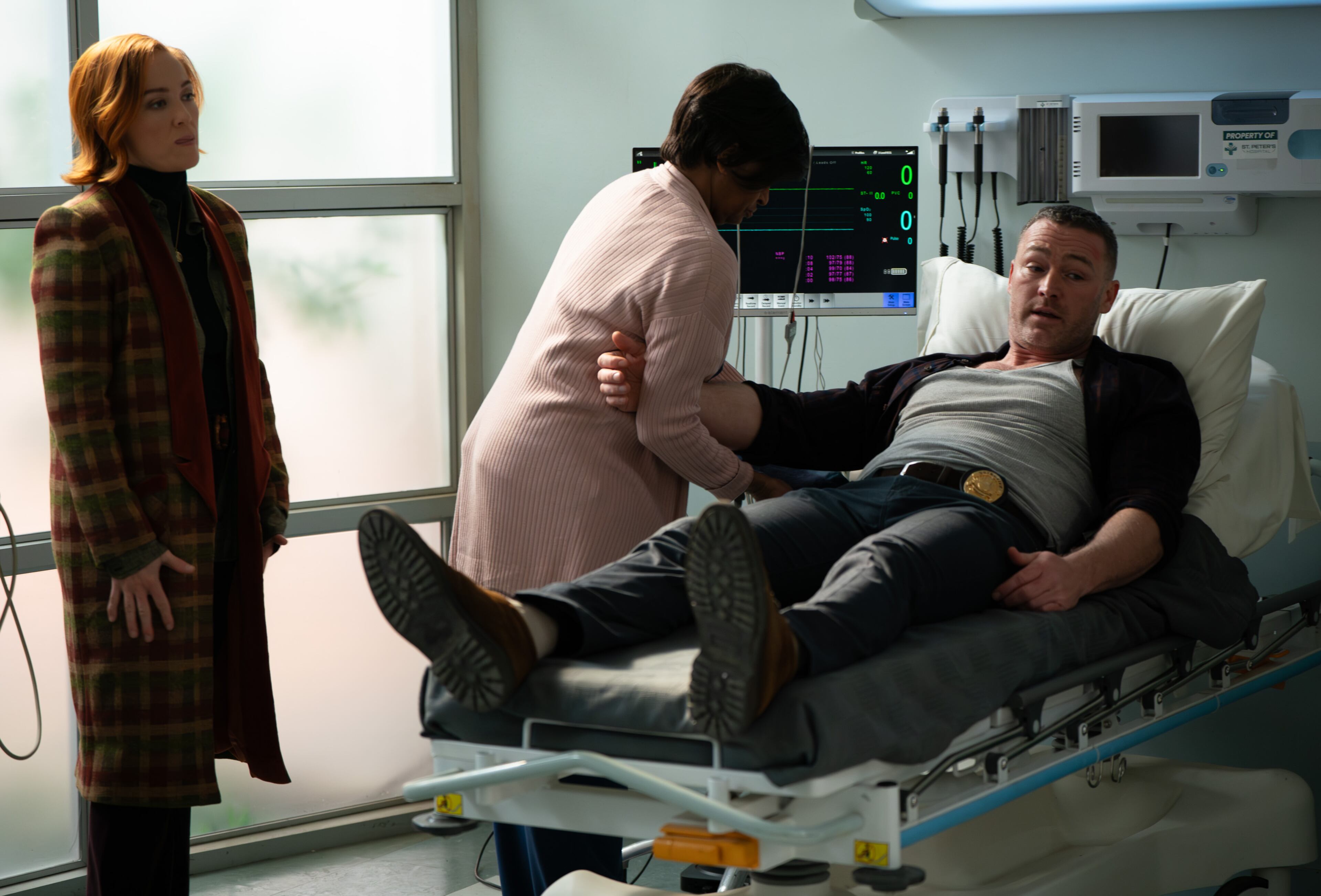 Michael Ormewood (Jake McLaughlin, right) finds out he has a brain tumor omn "Will Trent." (Zac Popik/Disney)