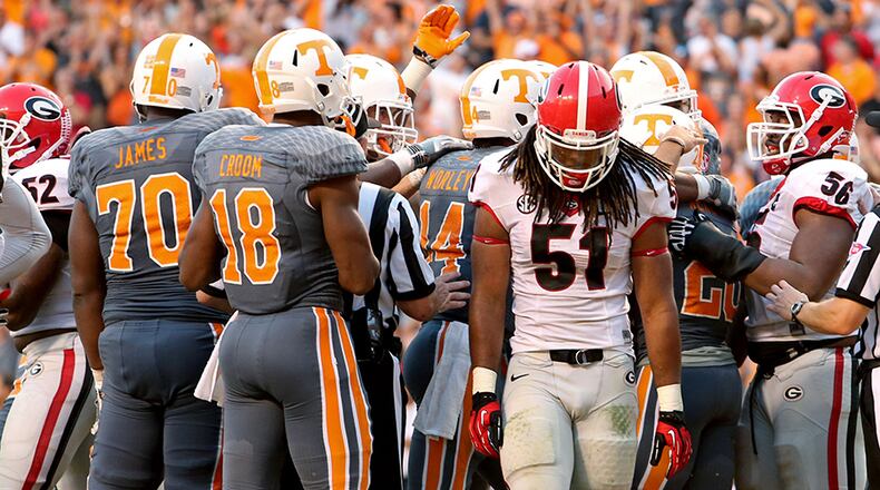The Bulldogs eked out a 34-31 win in overtime last year in Knoxville.