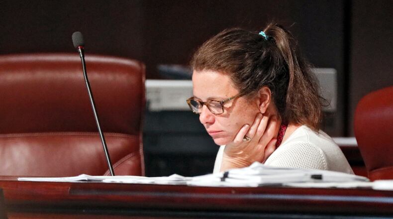 Atlanta City Councilwoman Jennifer Ide was one of three sponsors of the leglislation that would create a city Inspector General to uproot corruption. BOB ANDRES /BANDRES@AJC.COM