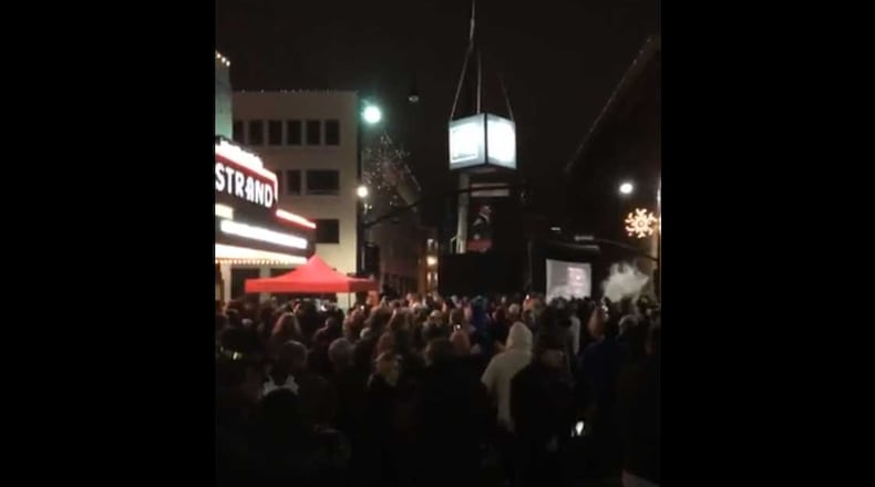 This is a look at when the Big Chicken was dropped on New Year's Eve heading into 2018.