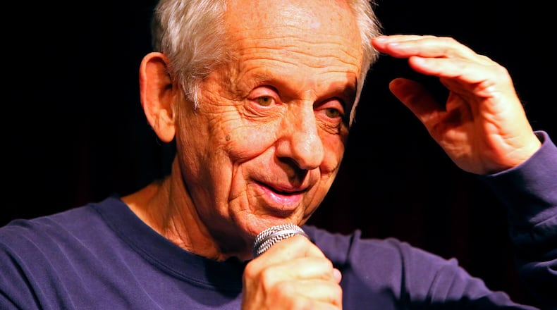 Jerry Farber, one of the deans of comedy in Atlanta, performs at his club Jerry Farber’s Side Door is celebrating his 75th birthday Saturday with a roast. CURTIS COMPTON / CCOMPTON@AJC.COM