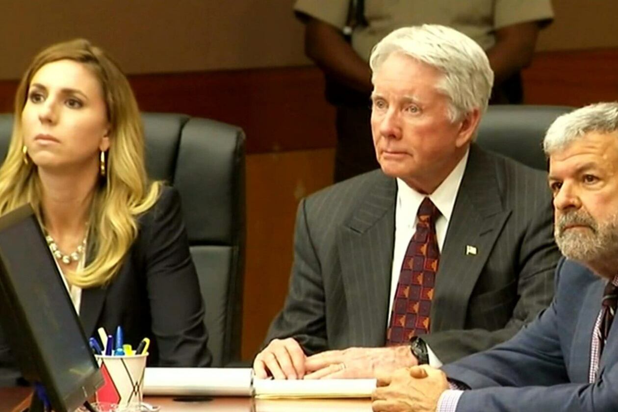 Tex McIver, flanked by his lawyers, will return to Fulton County Superior Court Judge Robert C.I. McBurney's courtroom Dec. 4 for the start of his murder retrial.