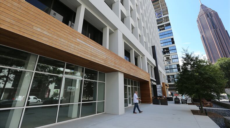 A new Honeywell division and research center is set to open at 715 Peachtree Street in Midtown Atlanta. Curtis Compton/ccompton@ajc.com
