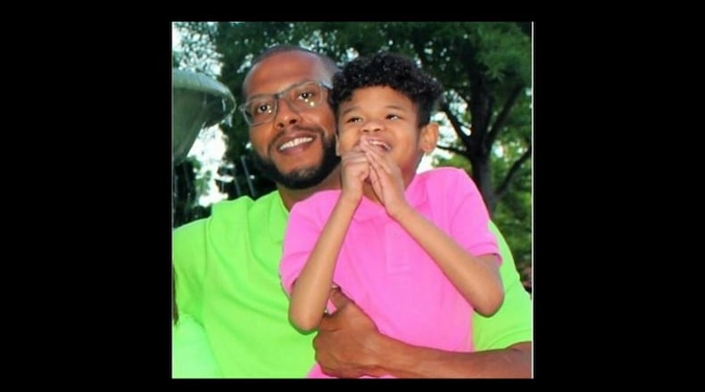 Michael David Smith with 11-year-old stepson Ty Lee. (Credit: Channel 2 Action News)