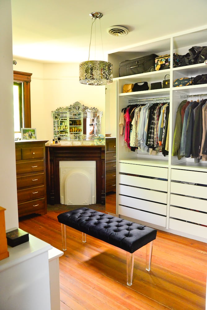 Master bedroom closet