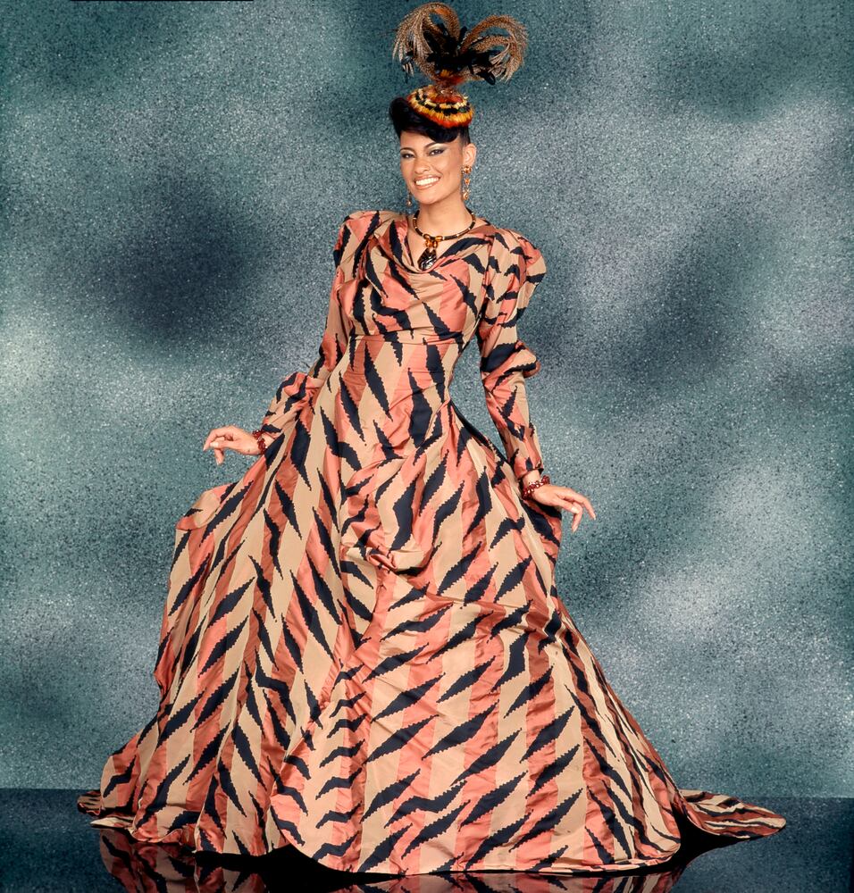 Exhibit showcases pieces from the Ebony Fashion Fair show