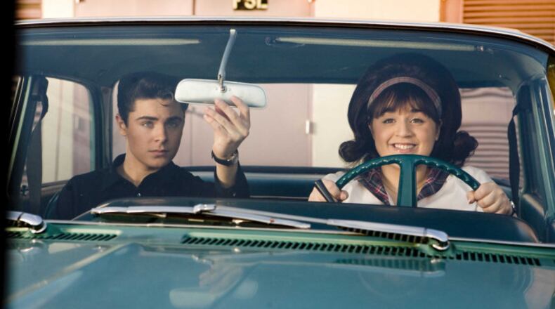 No Merchandising. Editorial Use Only. No Book Cover Usage. Mandatory Credit: Photo by Moviestore/REX/Shutterstock (1578829a) Hairspray, Zac Efron, Nikki Blonsky Film and Television