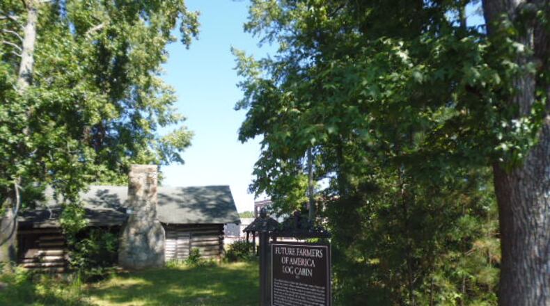 This cabin which had many uses over the years, may become a place for science, technology, engineering and math studies. Vicki Griffin for the AJC