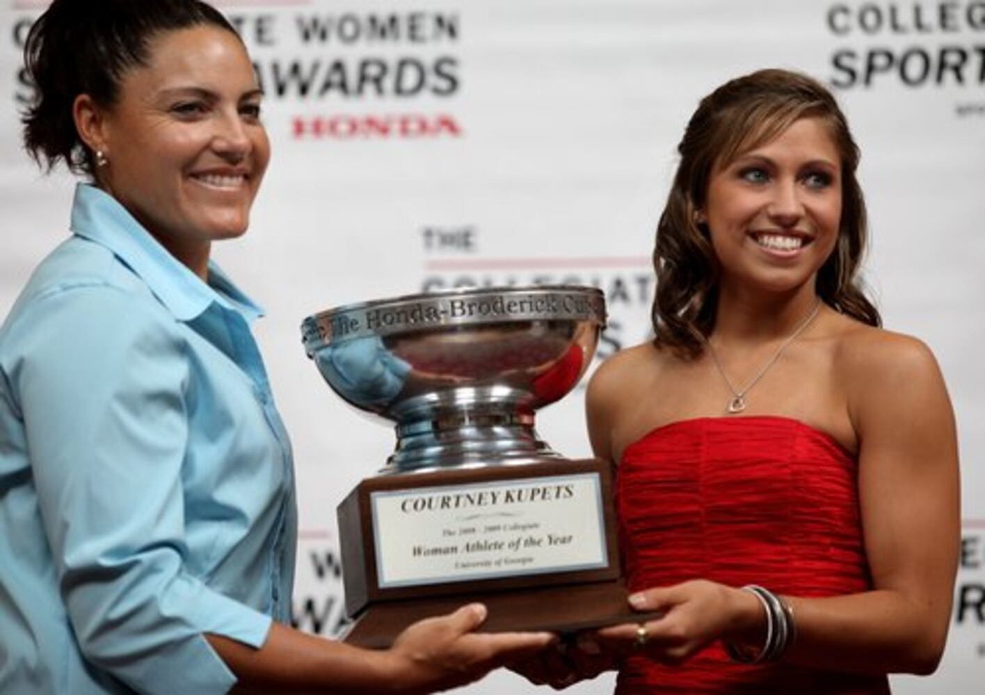 UGA gymnast named top female athlete