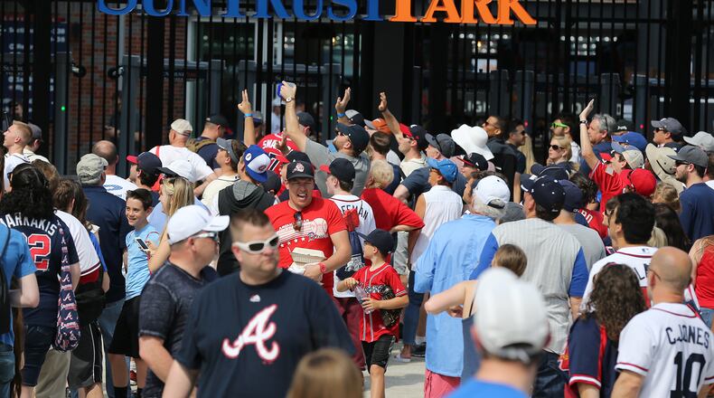SunTrust Park will open the gates for Year 2 with a Braves-Yankees exhibition game Monday. (AJC file photo/Curtis Compton)