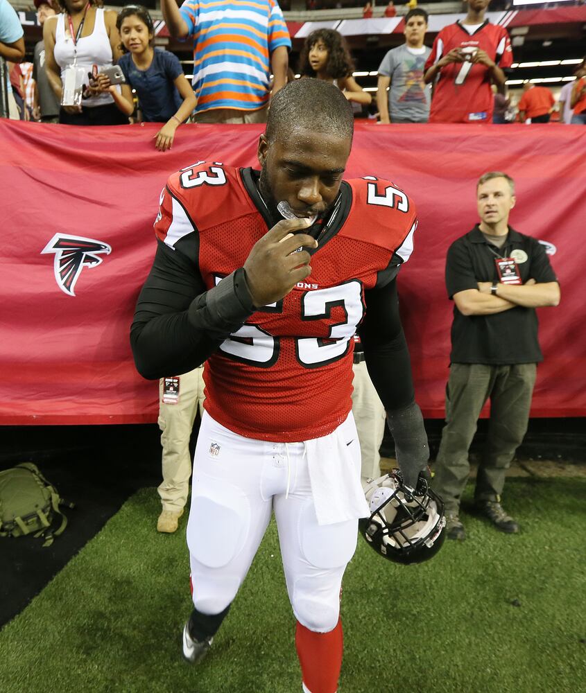 Jaguars at Falcons football