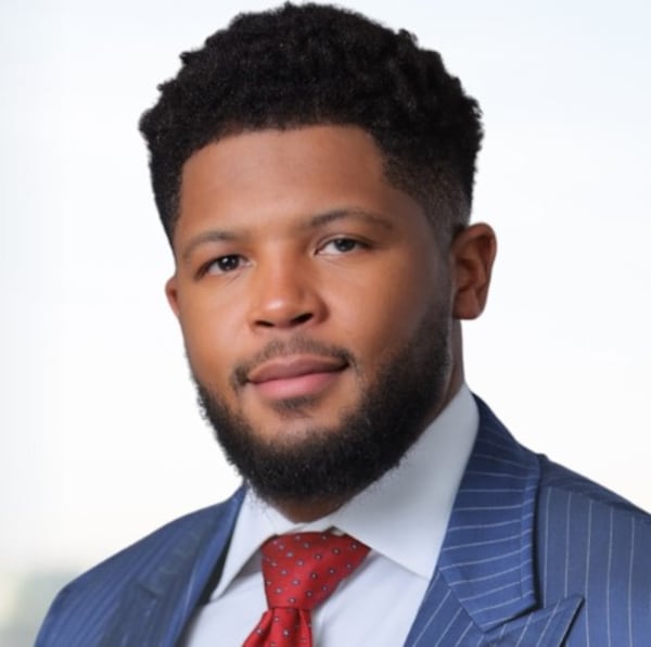 Atlanta litigator Danny Patterson's profile on the website of national law firm McGuireWoods includes this image. According to the firm and to court records, Patterson has been stripped of his cases and fined for sloppy work representing Bank of America.