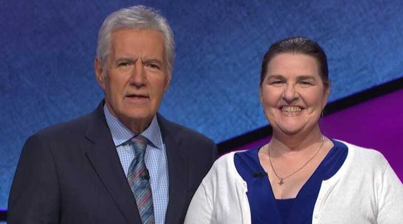 Tracey Hollabaugh, a teacher at South Forsyth Middle School, will compete on 'Jeopardy!' on Thursday.